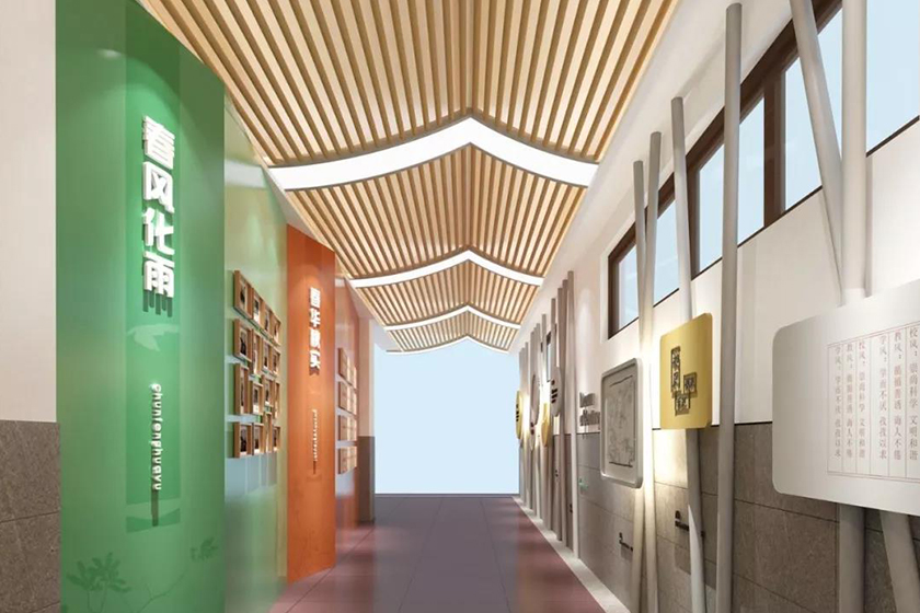 走廊文化设计——南浔实验小学连廊变身记